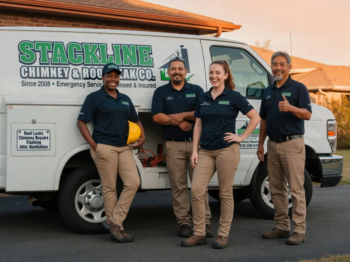 Chimney flashing repair company in Cresco, PA